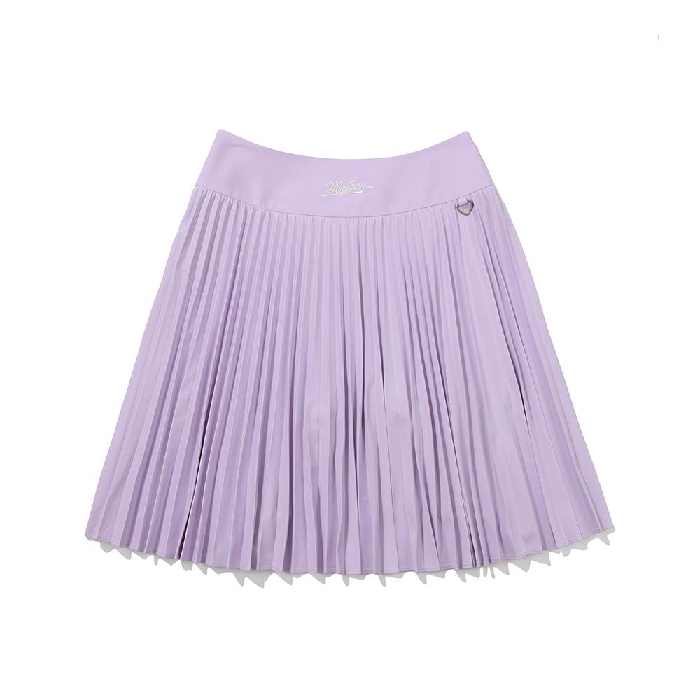 MALBON GOLF High-Waisted Asymmetrical Jersey Skirt Purple (Woman)