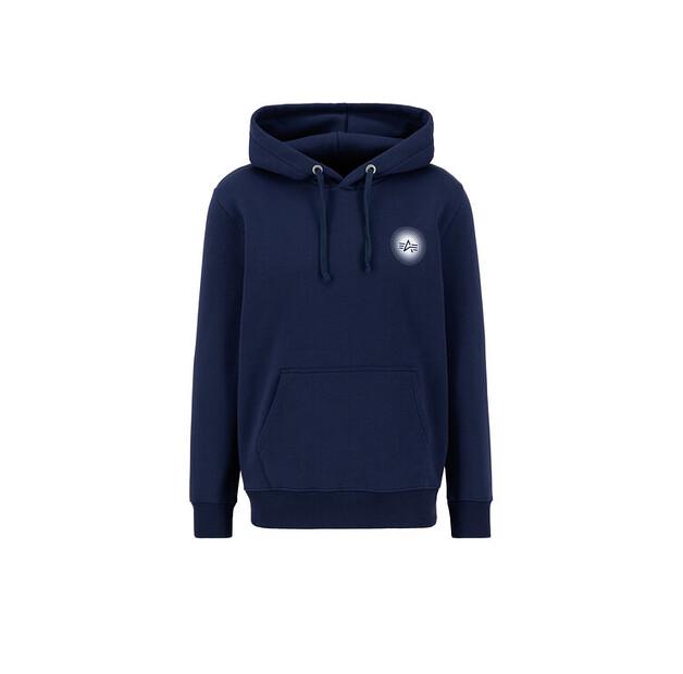 Толстовка Alpha Industries Dotted Small Logo Hoodie