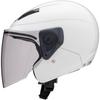 Marushin Motorcycle XL Size 5211 (MARUSHIN) Semi-Jet Helmet, M-520XL, White, (Under 61-62cm),