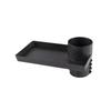 Car Cup Holder Expander Multi-Function Drink Holder with Food Table Base Tray Interior Sundries Storage Box for Snack Dessert