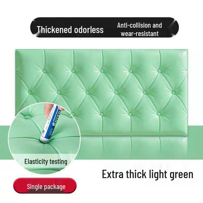 Самоклеящаяся мягкая подушка-спинка для детской прикроватной тумбочки