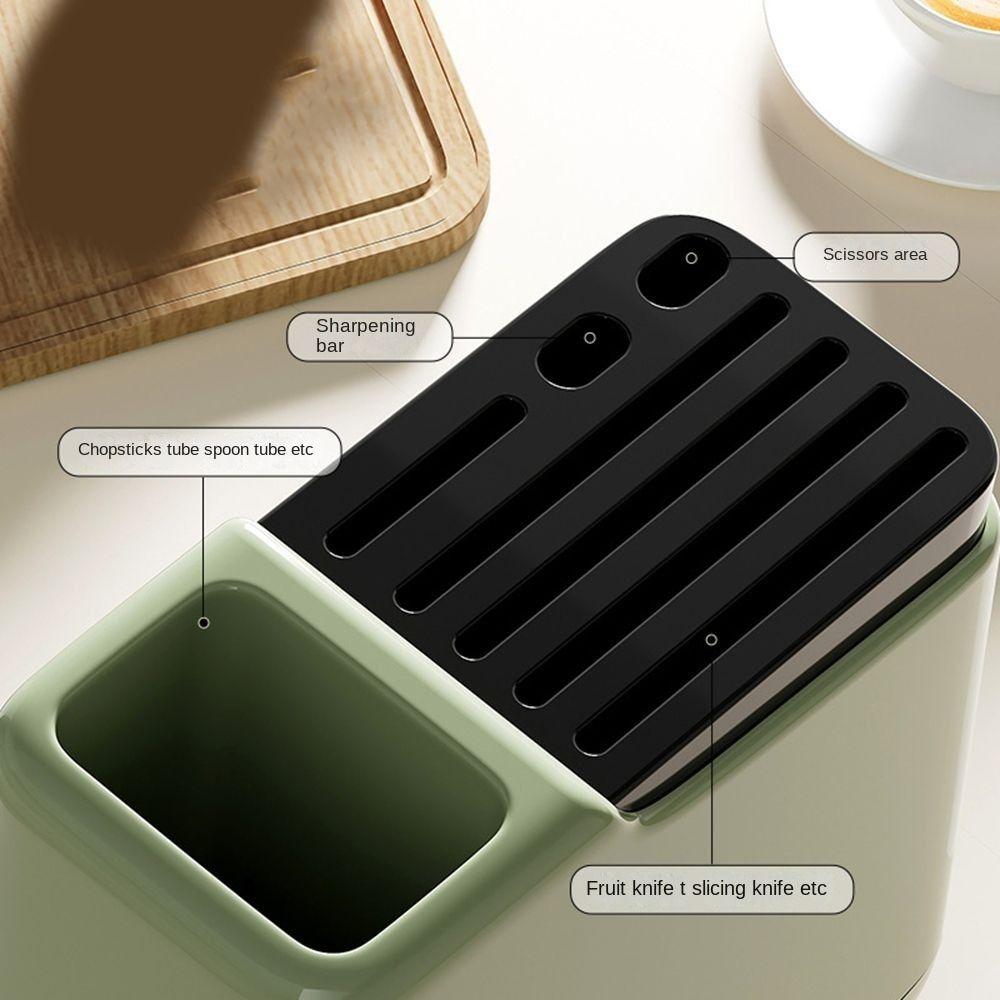 Устойчивая подставка для хранения ножей, нескользящая сушилка для столовых приборов, практичный контейнер для палочек, кухня