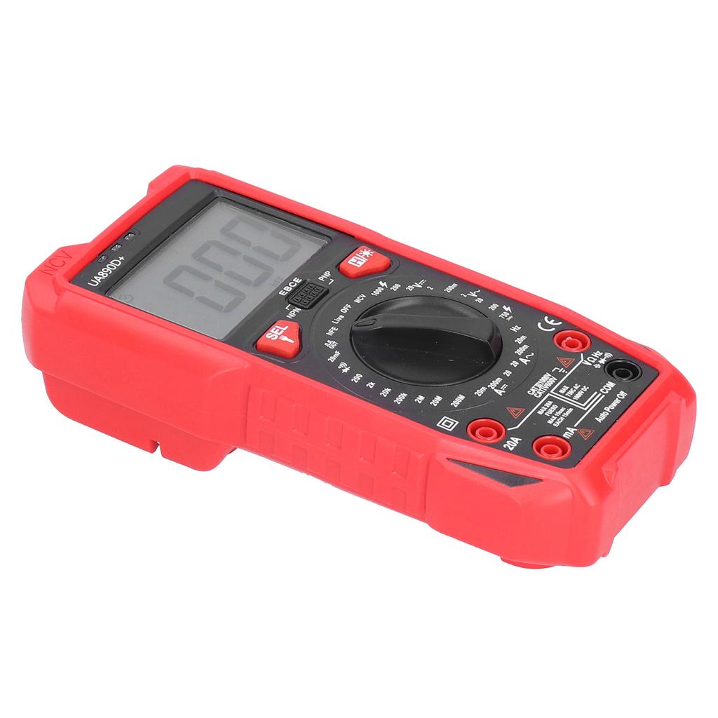 UA890d Ручной цифровой мультиметр Тестер тока напряжения емкости сопротивления