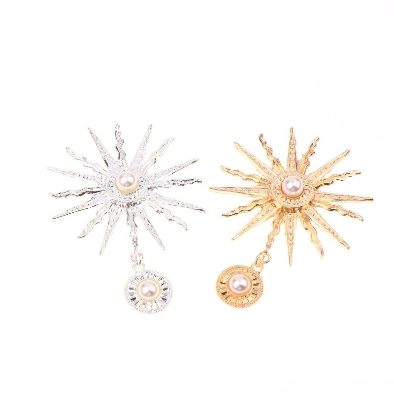 10 шт. Барочный стиль Жемчужная подвеска Подсолнух Ювелирные изделия Сделай сам Свадебная одежда Бант Ювелирные украшения Декоративные аксессуары