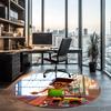 Subway Surfers Printed Round Rug Carpet Chair Rug Area Rug Entryway Doormats,for Office Chair Living Room Bedroom Kitchen Room.