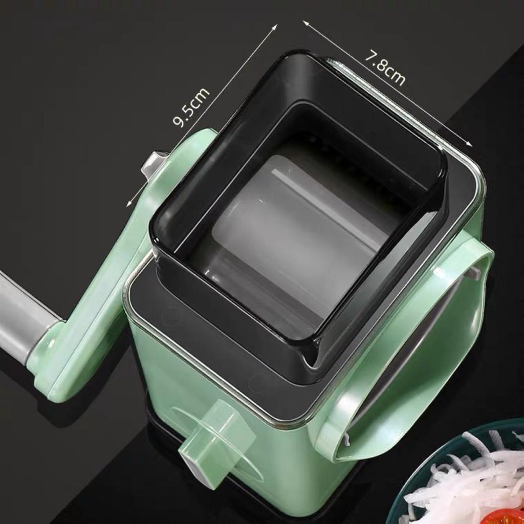 Multifunctional Vegetable Cutter Slicer Rotary Grater Scraping and Slicing Potato Radish Coarse Household Kitchen Tool Items