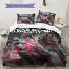 DBD game Bedding Quilt Set Quilt Cover Pillowcase Home Decoration Birthday Gift (1 * duvet cover + 2 * pillowcase, without core)