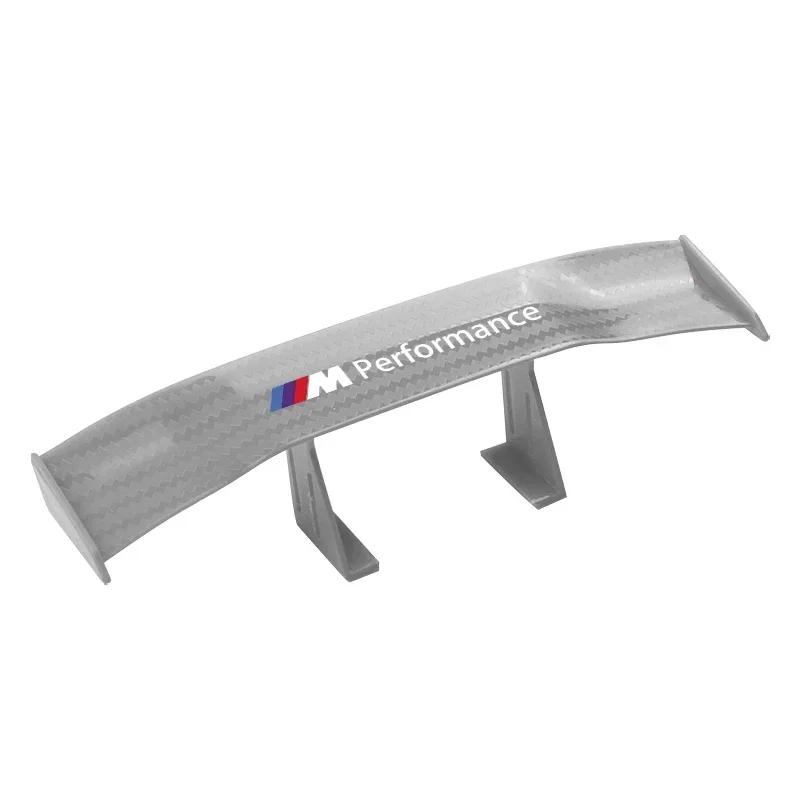 1 шт. Мини-спойлер на заднее крыло гоночный из углеродного волокна для автомобиля BMW X3 X5 M5 M3 E46 E90 E60 F10 E39 F30 E36 G30 E87 E70 E91 E30