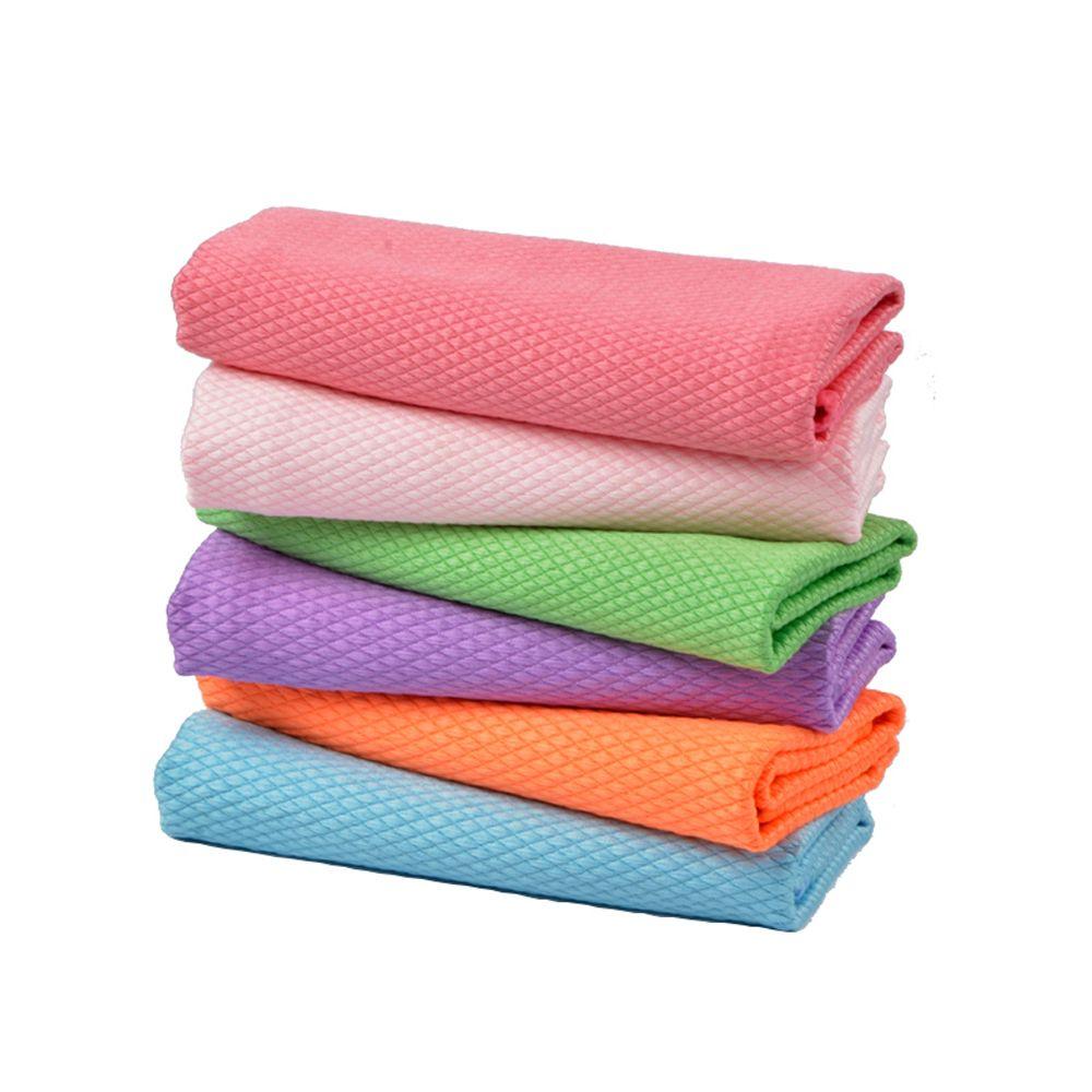 1/3 шт. впитывающая бытовая тряпка для мытья стекол и окон