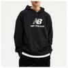 New Balance Толстовка с капюшоном Kqj Nbn0e2s031 19 Public Stack Logo Hoodie Semi Ov 