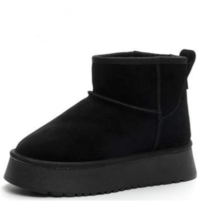 Оригинальные зимние ботинки женские модные зимние черные ботинки сохраняют тепло джинсовая обувь для женщин тапочки женские ботинки Zapatos Mujer