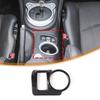 ABS Carbon Fiber interior Center Cup Holder Cover Trim For Nissan 370Z 2009-20