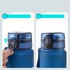Large Capacity Sports Water Bottle Leak Proof Gradient Color Plastic Cup Drinking Outdoor Travel Portable Gym Fitness Jugs