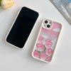 Мягкий чехол с цветочным рисунком для Realme C67 C55 C53 A58 IPhone 15 Tecno Spark Samsung S24 Ultra A55 A53 A14 A34 S23 Reno 11 Redmi Note 12 Pro Note 11