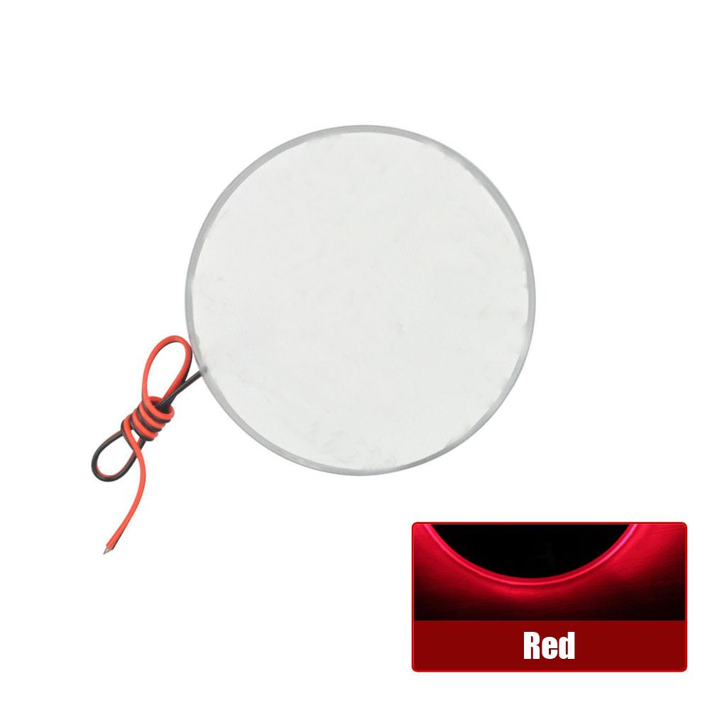 Красный 82 мм фон значка светодиодная подсветка эмблема логотип наклейка для BMW 3 5 7 X серии креативные внешние детали гаджет автомобильные аксессуары