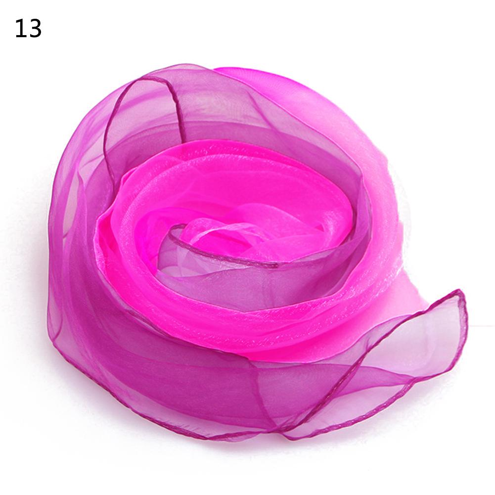 40-65 см Летняя мода шифоновый шарф в горошек женский головной убор квадратный шарф платки женские резинки для волос шейный платок платки