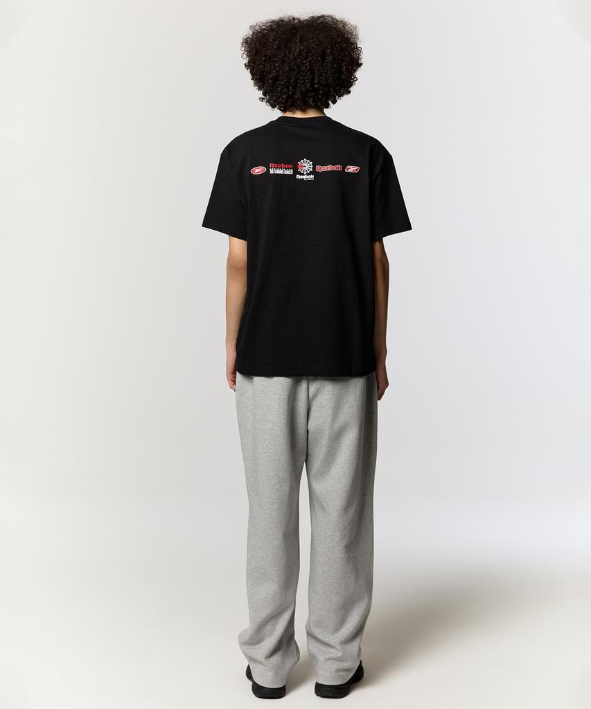 Reebok Архивная футболка - Черная