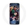 Case for Samsung Galaxy S6 Edge Tanjiro Nezuko and Inosuke Slayer Kimetsu No Yaiba Manga