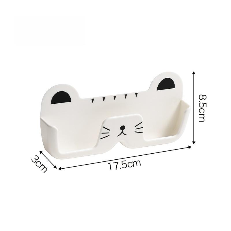 2 pcs Wall mounted eyeglass case, Household portable glasses storage box, Wall-mounted glasses rack, glasses box in car