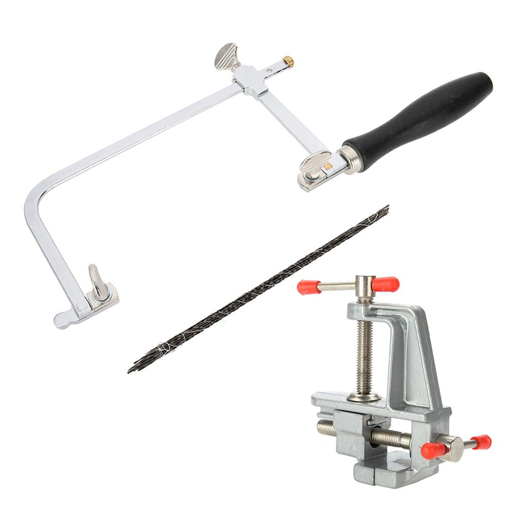 Hacksaw&Saw Blade&Vise Jewelry DIY Repair Tools Set