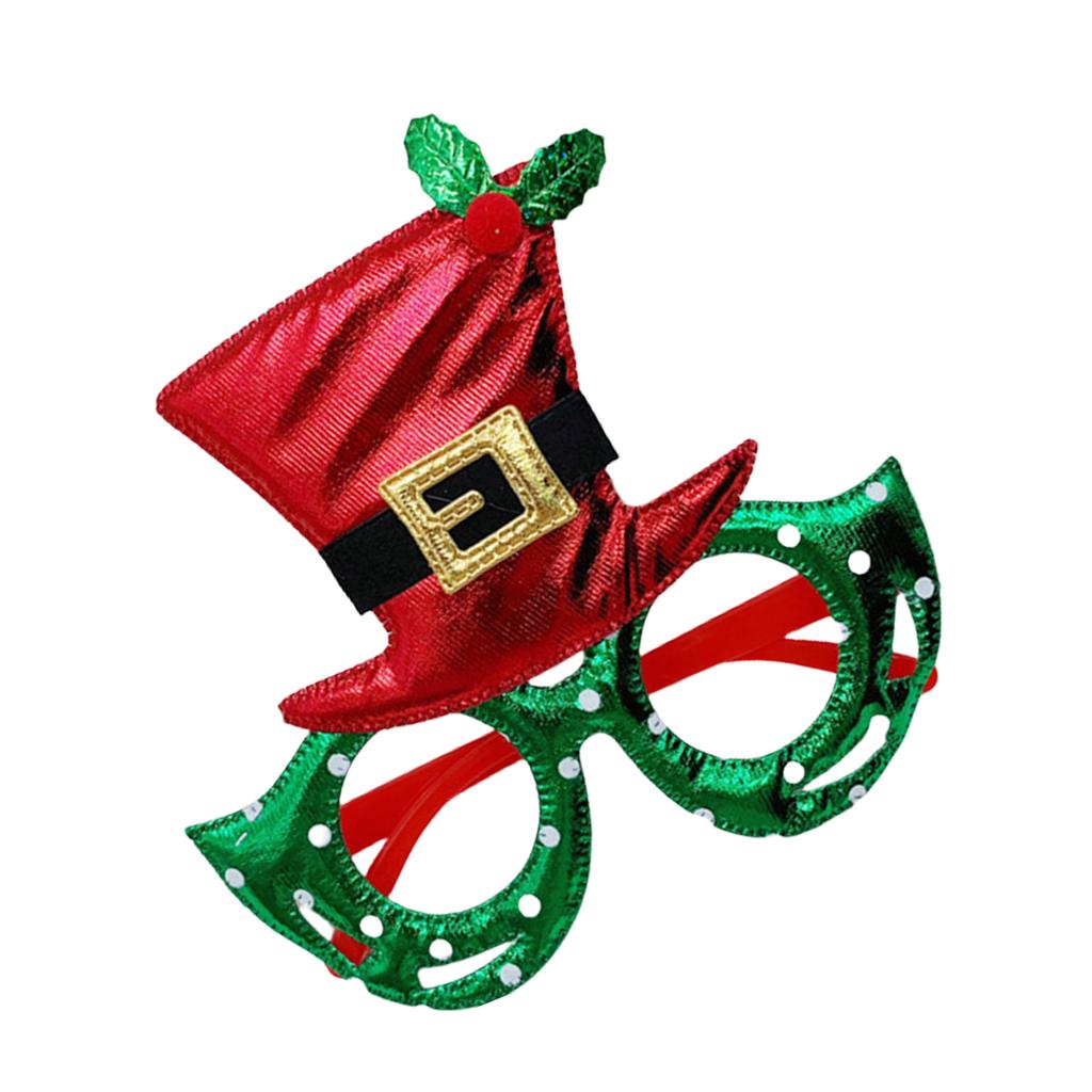 Christmas Glasses New Year Glasses Cartoon Christmas Party Decorations Christmas Gift Unique Take Photo Props