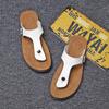 Fashion High Quality Summer Men Flip Flops Cow Leather Beach Slippers Fashion Flip Flops Soft Sole Trendy Comfortable Outside Slippers