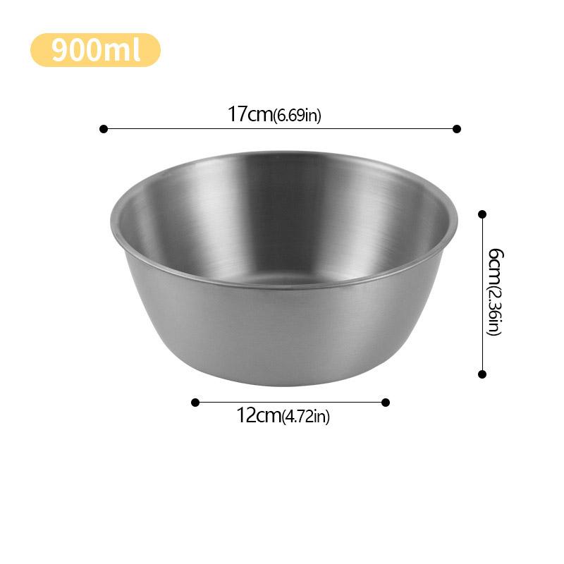 304 Нержавеющая сталь Бытовая корейская кухня Чаша с ручкой Рис Вино Чаши Соус Приправа Блюдо Сервировка Кухонная Посуда