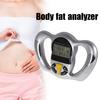 Ручной тестер жира в организме с ЖК-дисплеем, большой экран, высокая точность, легко читаемый многофункциональный измеритель ИМТ, монитор жира в организме