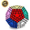 Hann Megaminx Pyraminx Кубик скорости 2x2 3x3 Kilominx Megaminx Пирамида Додекаэдр Черный магический кубик Головоломки Игры Крутилка Непоседа Игрушки (5x5 Мегаминкс Черный)