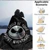 1Pc Nightmare Before Christmas Blanket Soft And Comfortable Casual Warm Camping Travel Christmas Halloween Xmas Gift M924522