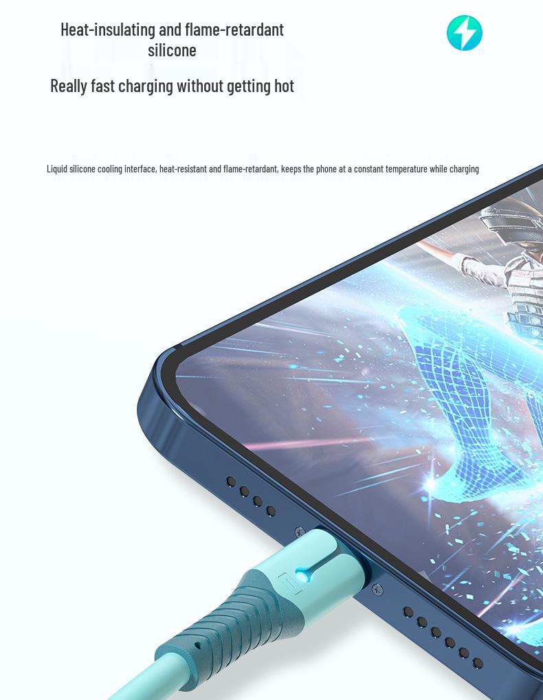 Универсальный многофункциональный кабель для быстрой зарядки 3-в-1 для автомобилей