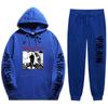2021 Jujutsu Kaisen Anime Hoodie and Pants Sets Men Women Winter Fashion 2 Piece Set Tracksuit and Sweatpants Jujutsu Kaisen Sui X0909