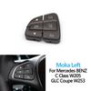 W205 W253 LHD RHD Car Multi-function Steering Wheel Switch Control Buttons Cover For Mercedes Benz C Class GLC Class