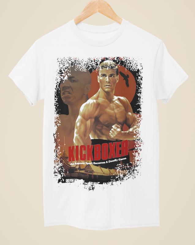 Kickboxer - Movie Poster Inspired Unisex White T-Shirt