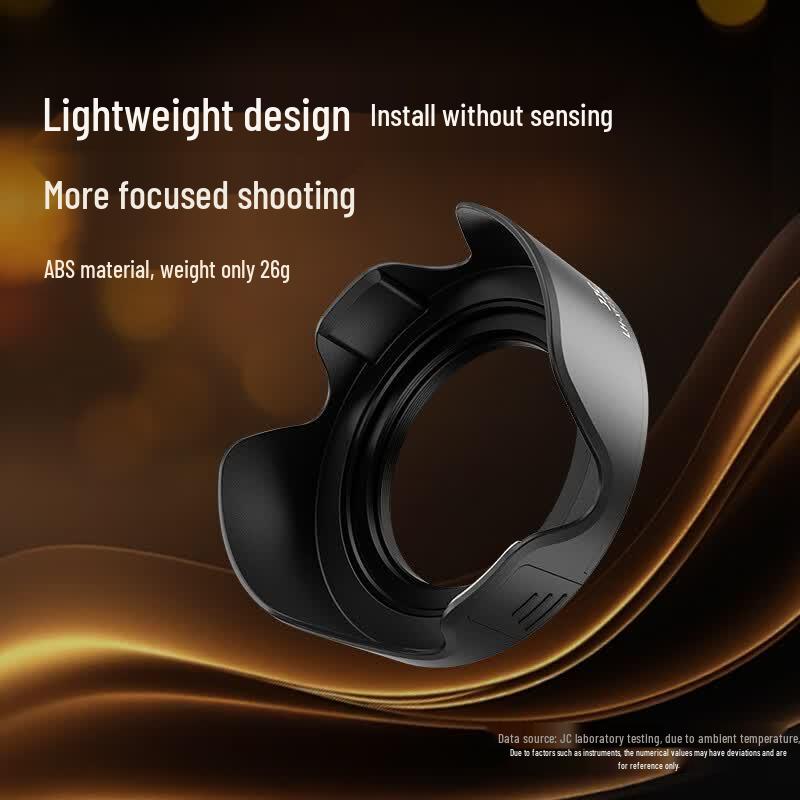 JJC LH-XF1545II 52mm Lens Hood for Fuji, Nikon, Canon