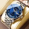 Men's Watch Men's Fully Automatic Mechanical Watch Steel Belt Men's Business Waterproof Quartz Watch