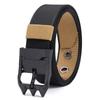 Men's Nylon Canvas Belt with Rotating Alloy Pin Buckle - Durable, Versatile Outdoor Tactical Belt