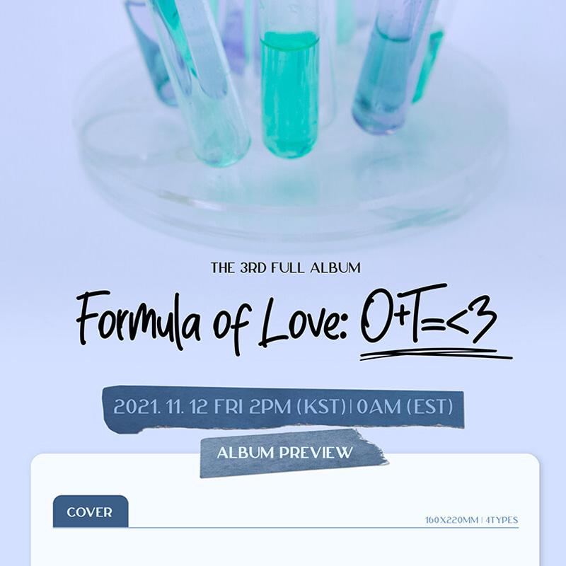 Twice 3rd Album Formula of Love O+T=3