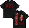 Singer Sabrina Carpenter Album Tour Graphic T Shirts Men Women Retro Fashion Aesthetic Tshirts High Quality pure Cotton Tshirt