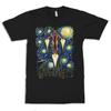 Iron Man Starry Night T-Shirt, Vincent Van Gogh Shirt, Men's Women's Sizes (met-266)