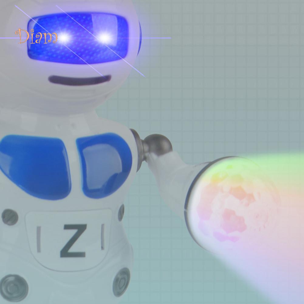 Электронный космический медвежонок, мигающий музыкальный робот, интерактивный детский игрушечный подарок для мальчиков