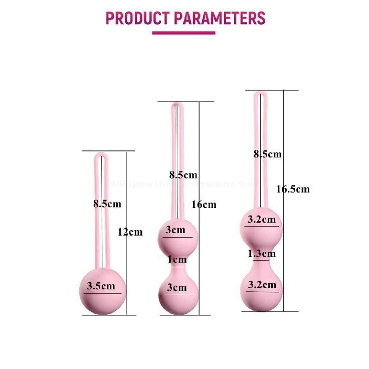 Медицинские силиконовые шарики Кегеля, устройства для упражнений, затягивающие шарики, безопасный шарик Бен Ва для женщин, вагинальный массажер, игрушка для взрослых, нет