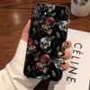 Череп Готический Жуткий Пастельный Гот Чехол Для Samsung Galaxy Чехол S25 S23 S22 S21 S30 S20 S10 Ultra Plus FE ТПУ Мягкая Крышка