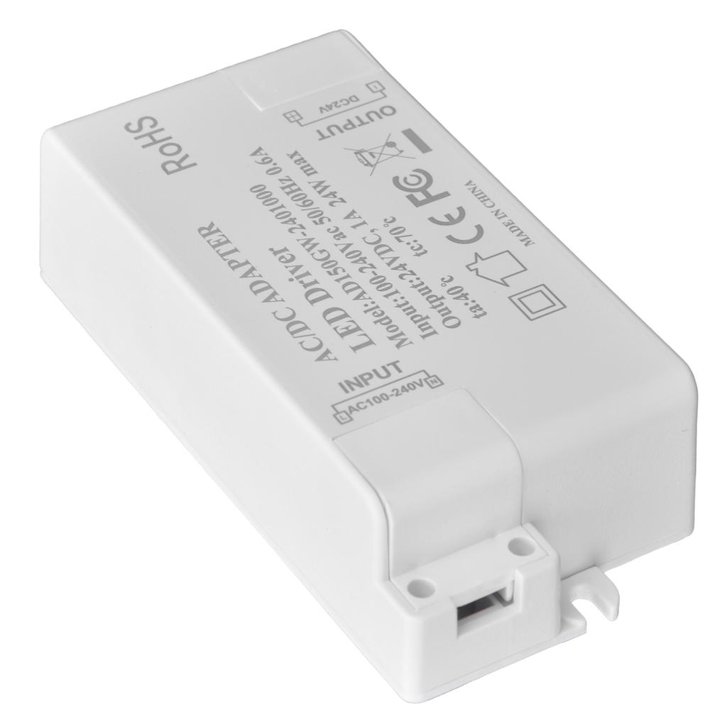 DC 24V 24W 1A LED Driver Constant Voltage Flame Retardant Efficient DIY LED Power Supply AC 100‑240V