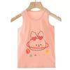 Girls' Cotton Spaghetti Strap Tank Top Sleeveless Base Layer Vest