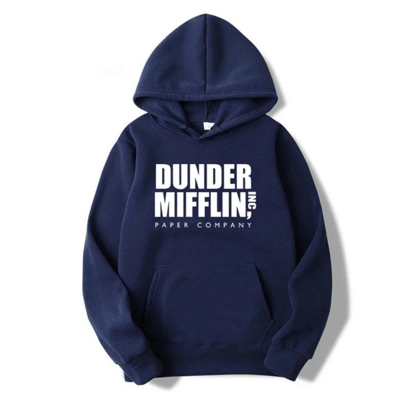 Принтованная толстовка Dwight Schrute Толстовка Мужские Женские Худи Повседневные Пуловеры Худи и Толстовки Унисекс