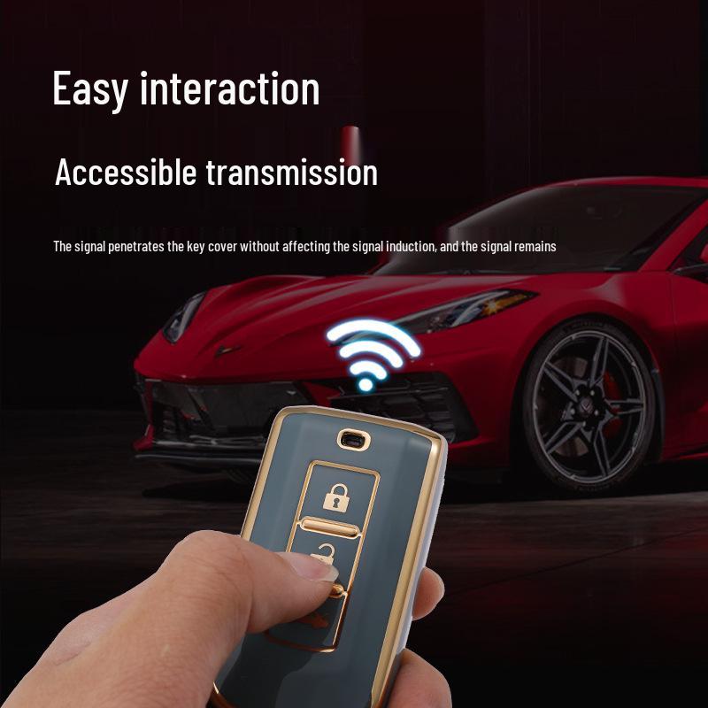 Mitsubishi Car Key Case for Outlander, Eclipse Cross, ASX, Lancer, Pajero Sport