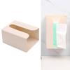 Wall Mounted Tissue Box Cover Punch Free Large Capacity Rectangular Napkin Box for Living Room