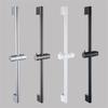 Регулируемая душевая штанга, подъемная штанга, выдвижная, настенное крепление, душевая горизонтальная штанга, колонна, черная, белая, хром, для ванной комнаты, подъемник, слайдер
