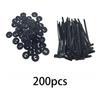 5-200 шт. Самозатягивающиеся нейлоновые кабельные стяжки многоцелевые защита двигателя автомобиля защита днища фиксатор панели ремешок набор винтовые заклепки